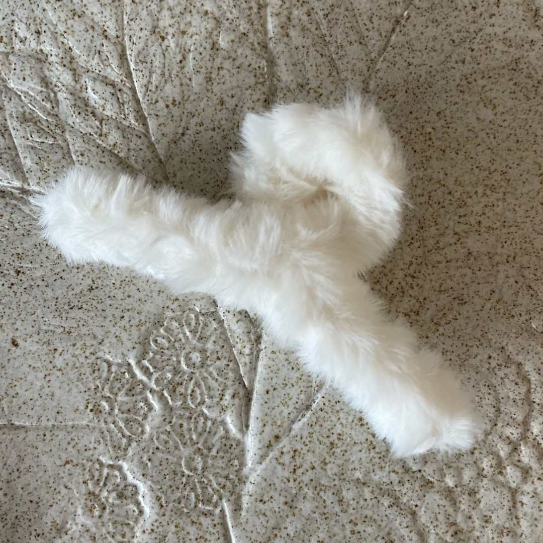 White Hair Clip