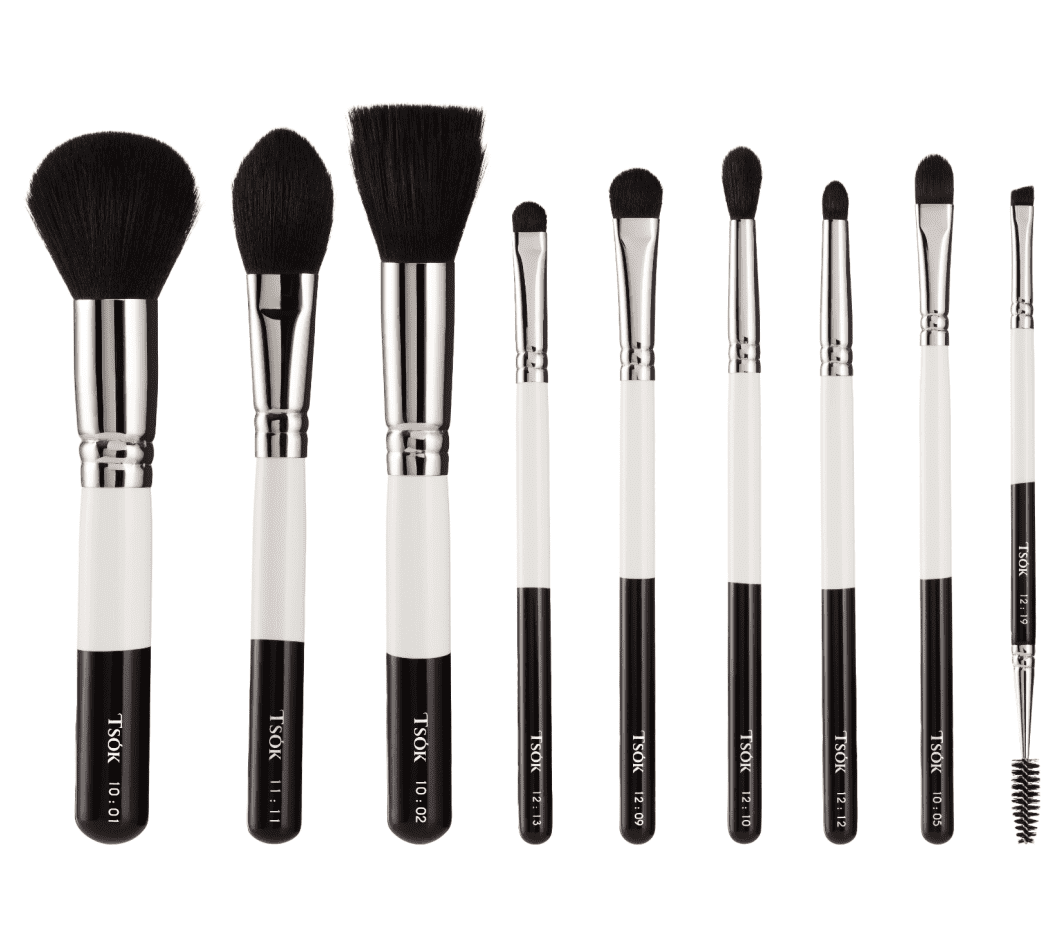 Makeup Brush set for foundation and eyeshadow